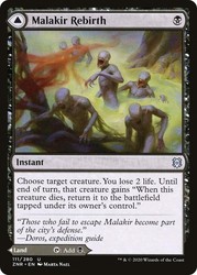 Malakir Rebirth // Malakir Mire - Foil - Zendikar Rising