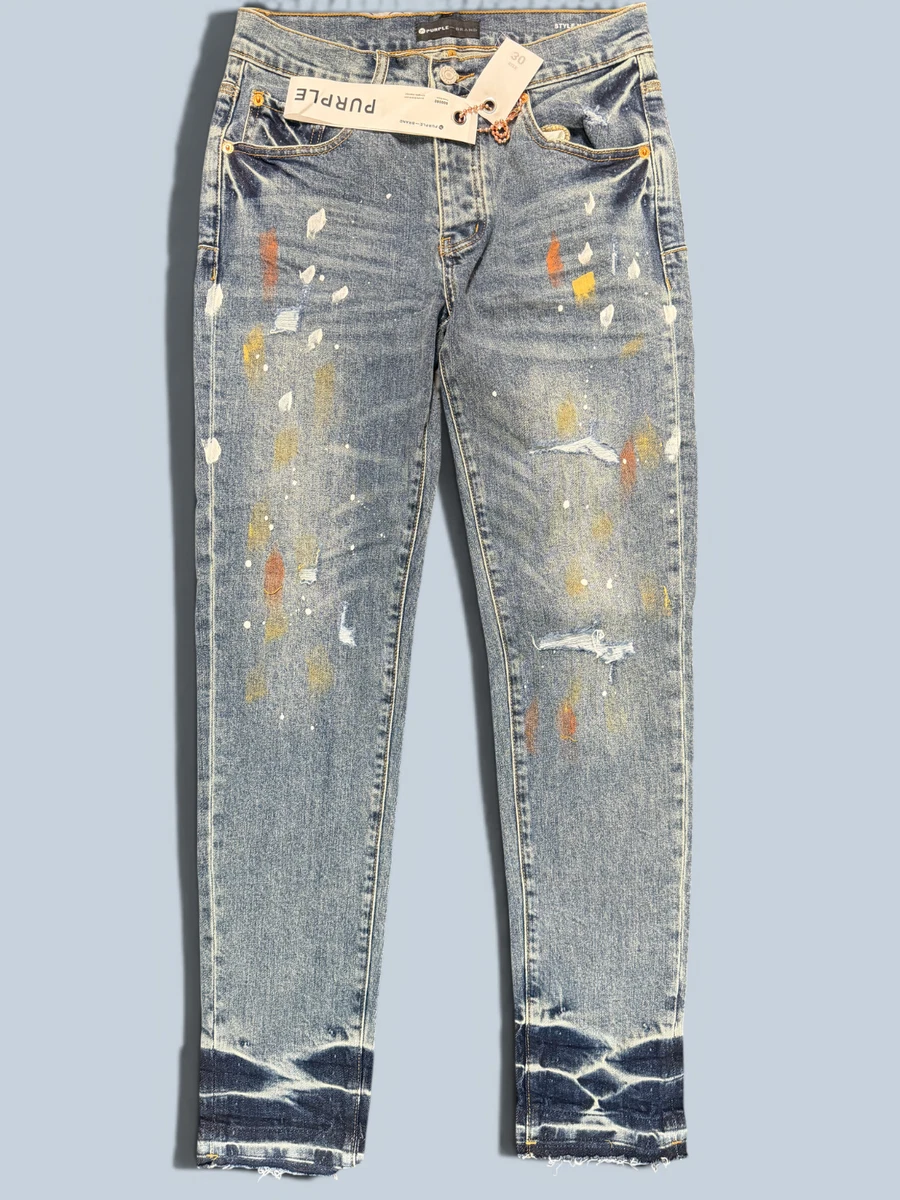 Purple Denim Jeans for Men for sale | eBay