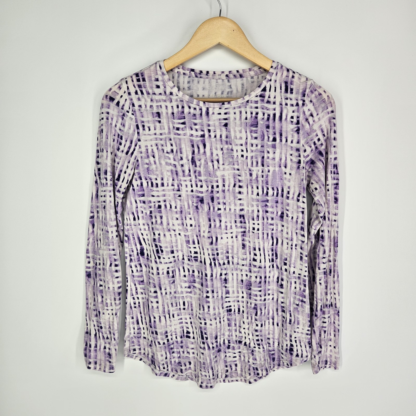 Apt. 9 Purple Stretch Essential Basic Purple Long… - image 1