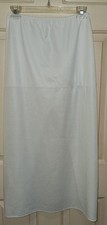 Womens Davids Bridal Half Slip Tummy Control Length 34" Back Slit Form Fit Med