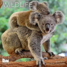 Wildlife Wall Calendar 2026  Animal Calendar  12" X 24" Open  Giftable Nature