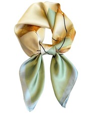 Satin Bandanas Head Scarf For Women Hair Scarves Accessories Lightweight