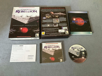 Star Wars Rebellion LucasArts Lucas Arts  PC CD-ROM Big Box OVP