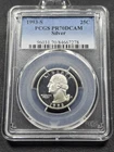 1993-S Washington Silver Quarter PCGS PR 70 DCAM Perfect Proof Top Pop Registry