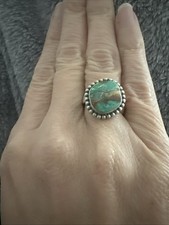 Sterling Silver Ring Size 7 Stone