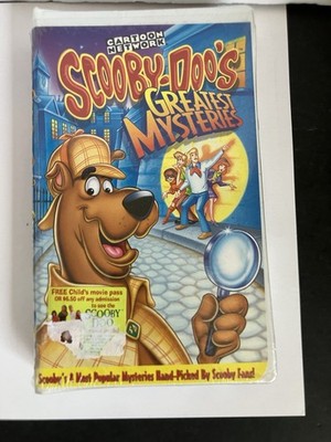 SCOOBY-DOO S GREATEST MYSTERIES VHS 1999 HANNA-BARBERA WB CARTOON NETWORK NEW