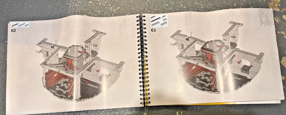 LEGO Star Wars Death Star 10188 Spiral Bound INSTRUCTIONS ONLY - Manual Only - Image 3 of 3