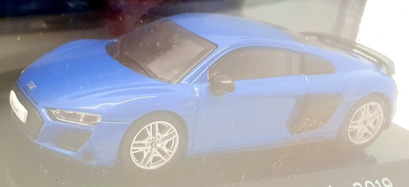 1/43 Altaya 2019 Audi R8 V10 Coupe Blue Diecast Model Car