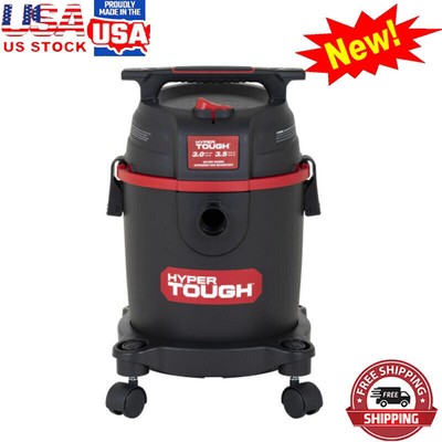 3 Gallon Wet Dry Vacuum Cleaner Compact Shop Car Vacuum Blower For Floor Carpet