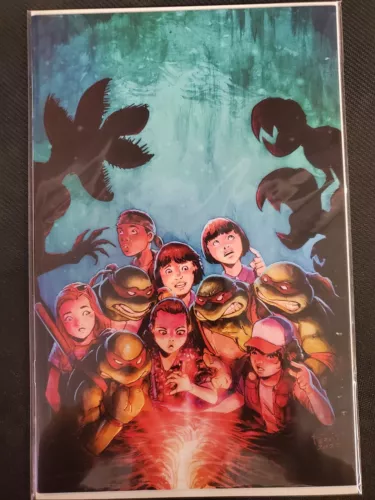 Teenage Mutant Ninja Turtles Stranger Things #2 1:25 IDW 2023 VF/NM Comics