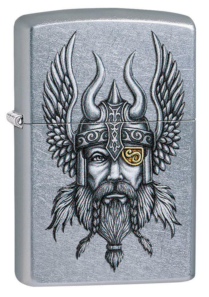 Zippo Windproof Viking Warrior Lighter, 29871, New In Box | eBay
