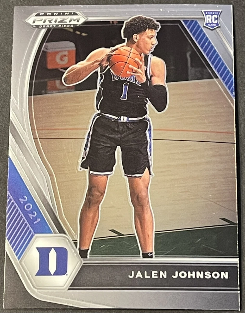 JALEN JOHNSON RC 2021-22 Panini Prizm Draft Picks #10 ROOKIE NBA 