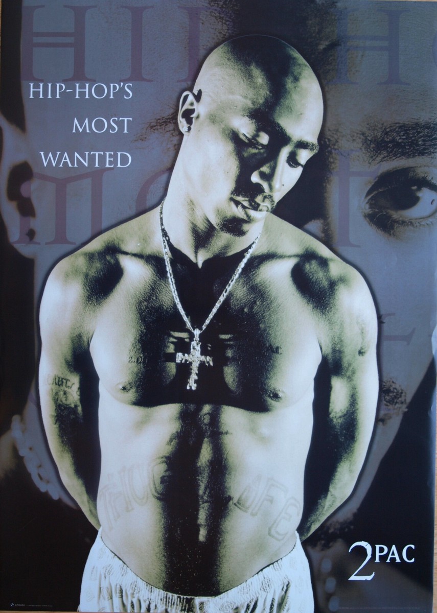Poster 2pac Tupac Shakur Nr. 3 Format 64 x 90 cm Original