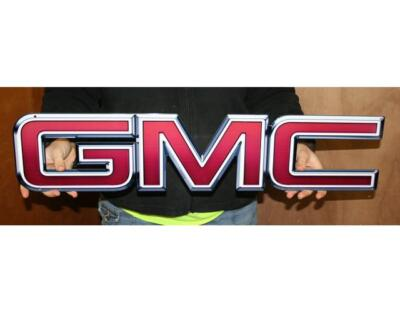 #ad GMC Logo Steel Sign $44.95