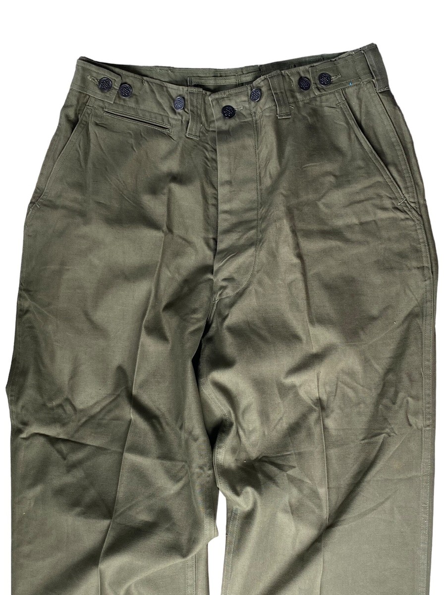 パンツ 40s us army M43 TROUSERS FIELD COTTON OD s-l400.jpg