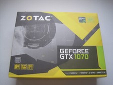 ZOTAC NVIDIA Geforce GTX 1070 8GB GDDR5 PCI Express Graphics Card NOT WORKING 