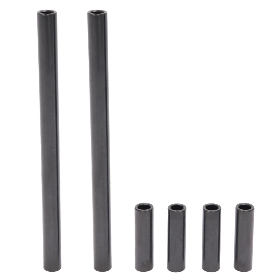 Para Yamaha Banshee 350 YFZ350 1991-2006 Acero Negro Brazo Buje Ejes Collares Foto 3 de 4