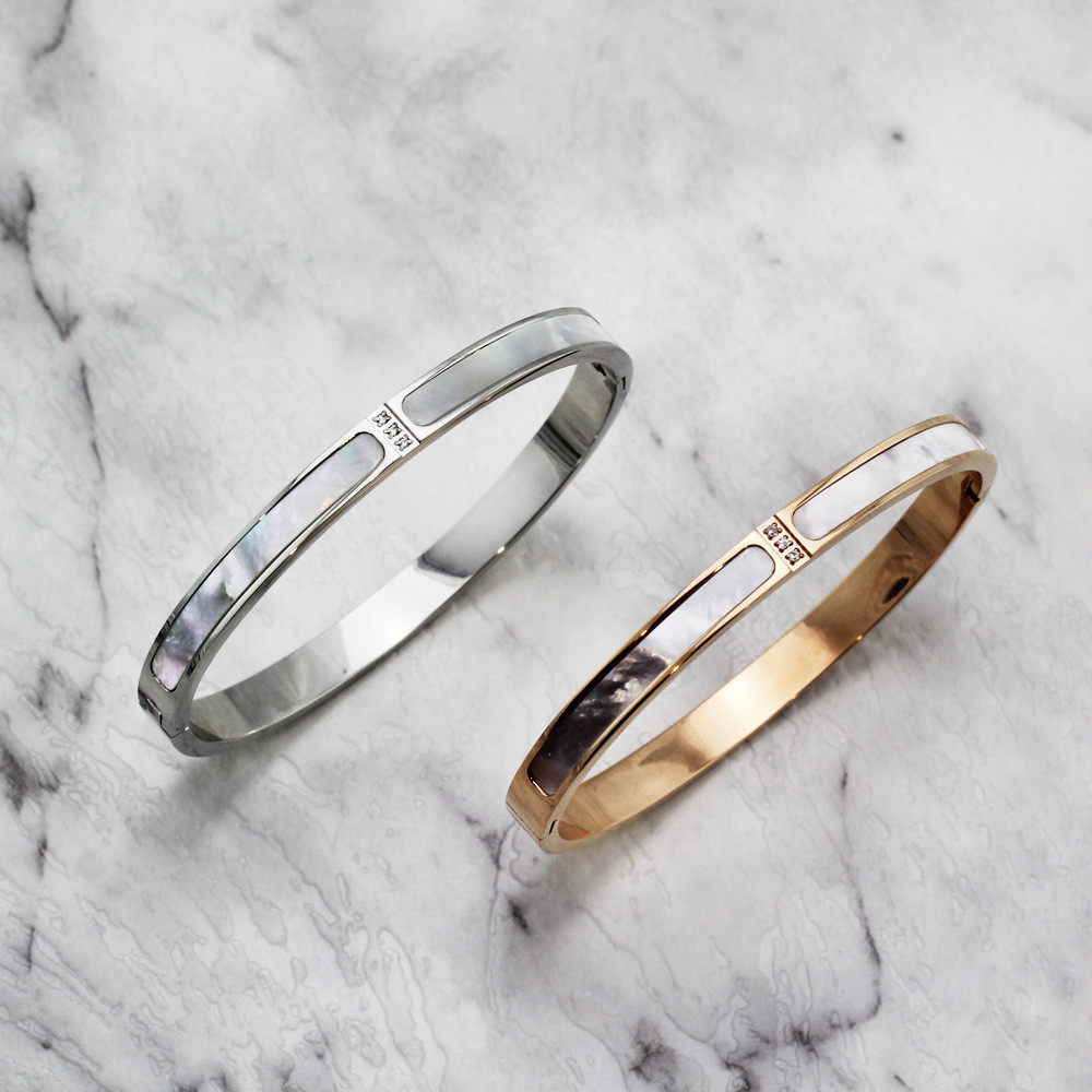 Joyería Nupcial De Oro De 18K Pulsera De La Amistad 6mm Marfil Perla Natural De - Foto 12