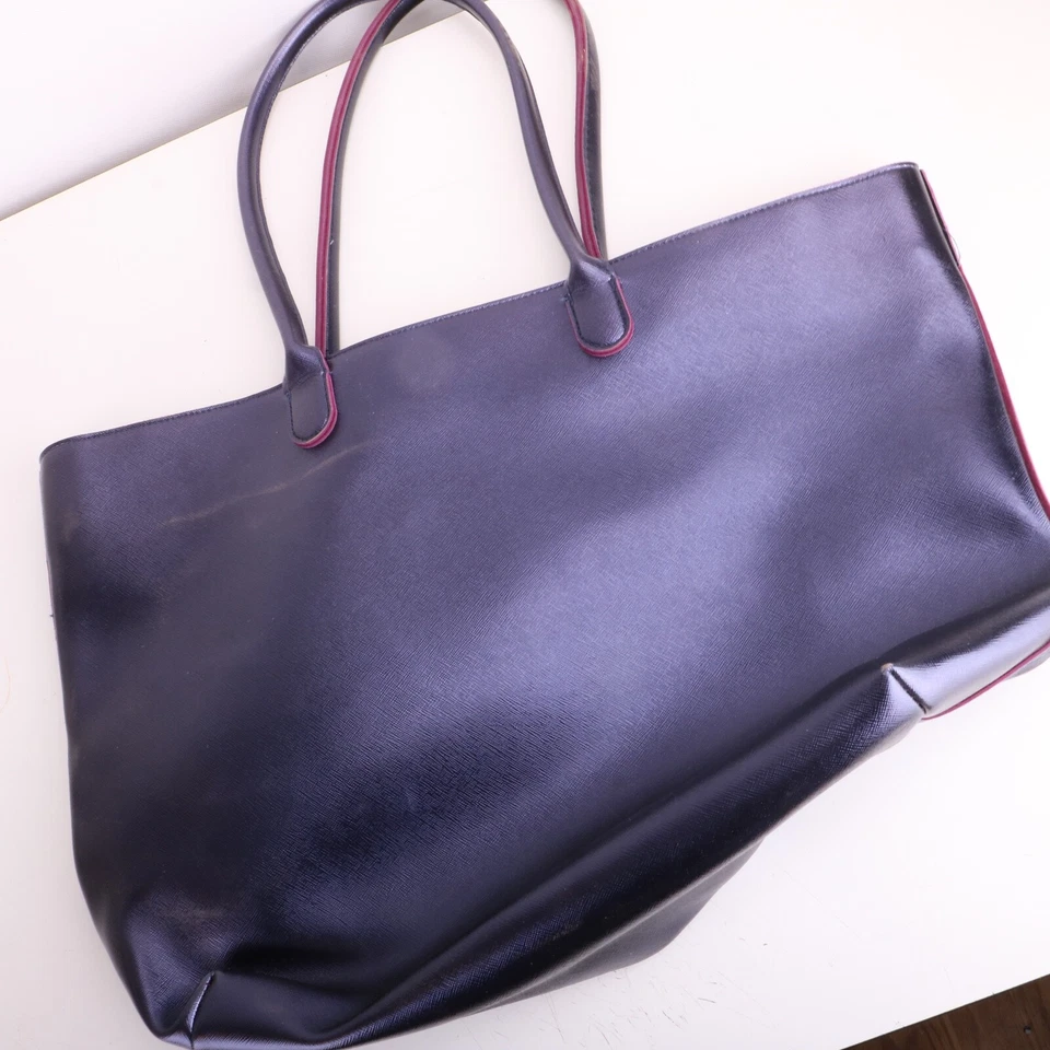 Bath & Body Works AZUL VIOLETA Black Friday 2016 VIP Bolso de Mano Cartera Bolsa Brillante Foto 2 de 4