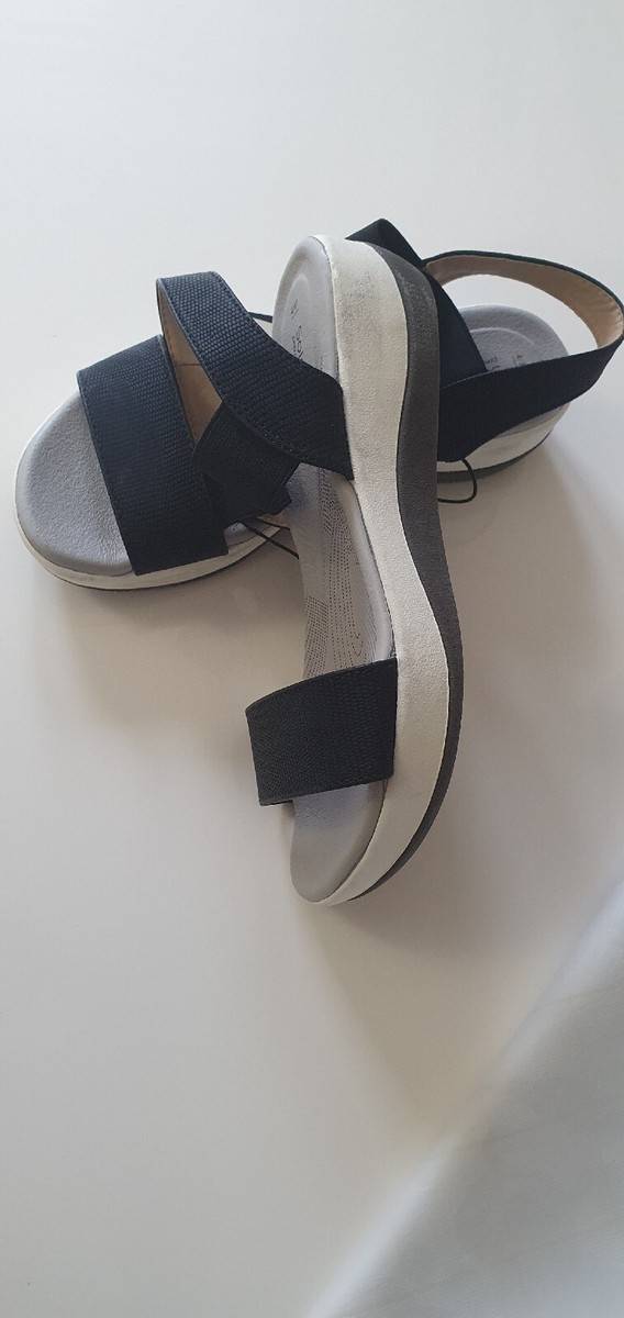 BRAND NEW BLACK SOLEFLEX COMFORT FLEXI SANDALS shoes