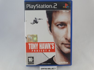 TONY HAWK'S PROJECT 8 SKATEBOARD SONY PS2 PLAYSTATION 2 PAL ITALIAN COMPLETE