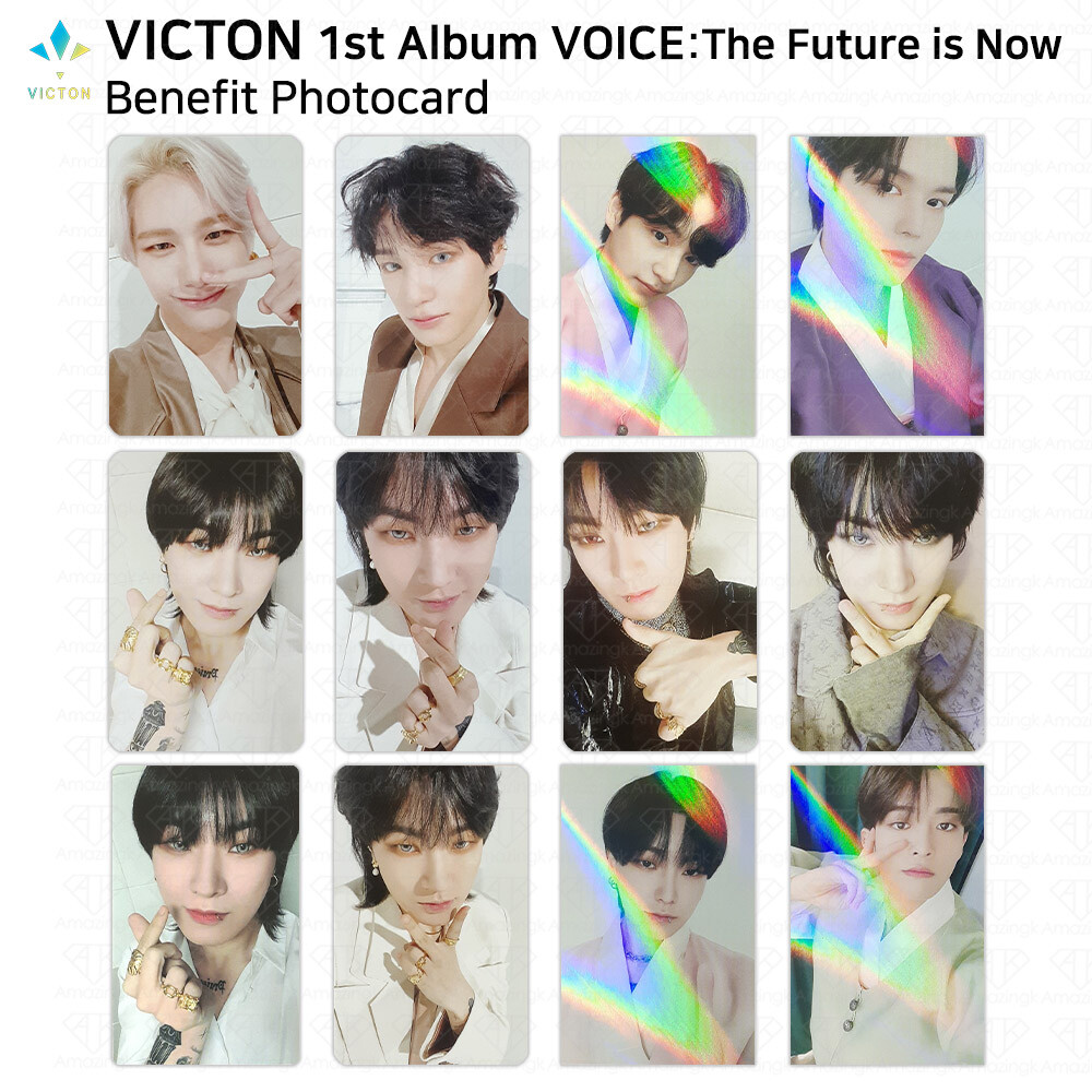 VICTON スンウ 台湾 ヨントン トレカ VOICE アルバム card VICTON 1st Album Voice The Future is Now Photocard K-POP