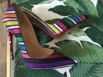 louboutin rainbow heels