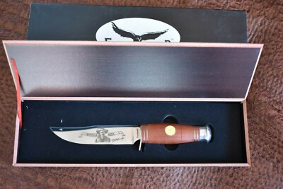 Bill Barnfield ジャンク Hot Brass Jack: Black Buffalo Horn - Clip Point 154CM - C. Risner