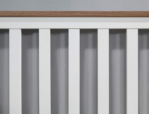 White Solid Wooden Bed Frame Single 4ft Double King Size Bed With Mattress Pine