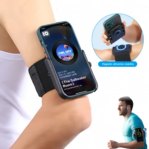Étui de protection adapté pour téléphone antichoc course gym jogging téléphone bras sangle - Photo 19 sur 27