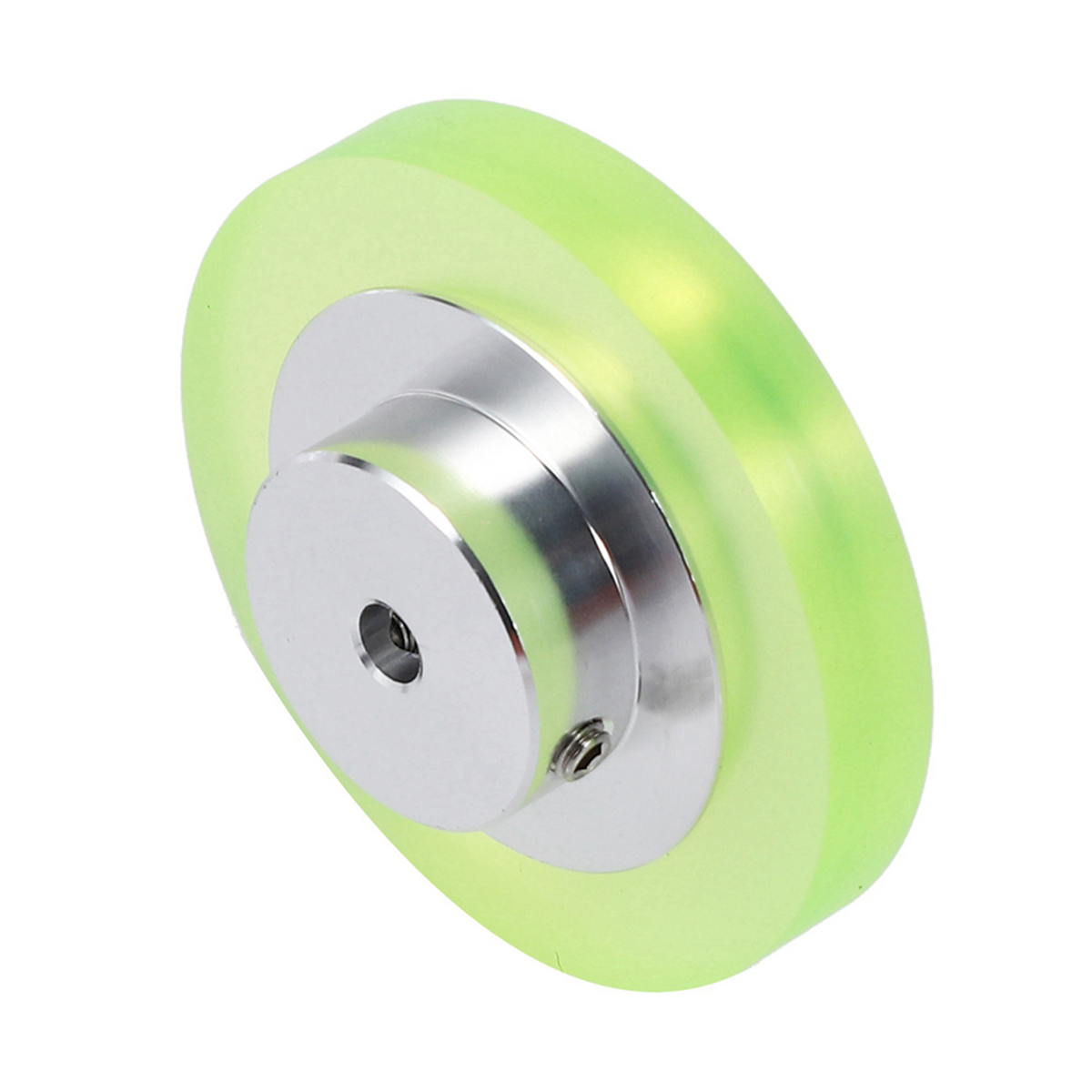 200mm Aluminum Polyurethane Industrial Encoder Wheel Measuring Wheel