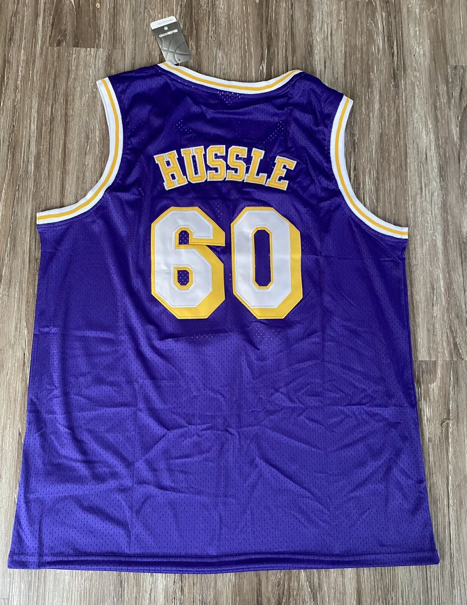 I designed a Nipsey Hussle tribute Lakers jersey. Who wants to see