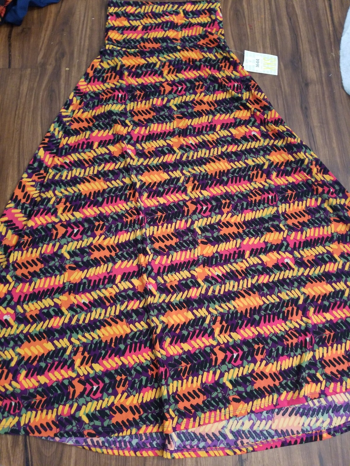 Lularoe Maxi Skirt Women Size XXS Multicolored Brand New-image