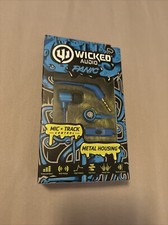 Wicked Audio Panic Noise Isolation Earbuds with Mic - BlueJay