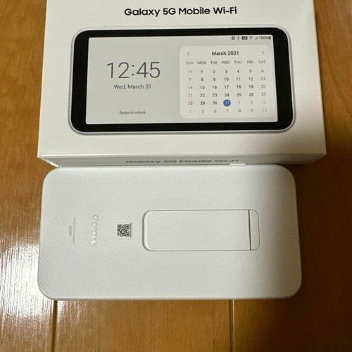 Routeur portable SAMSUNG Galaxy 4G 5G Mobile Wi-Fi SCR01 Hotspot import Japon - Photo 4/4