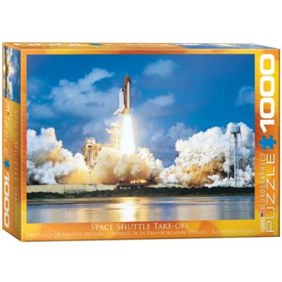 Eurographics Jigsaw Puzzle;  Space Shuttle Launch;  1,000 pieces