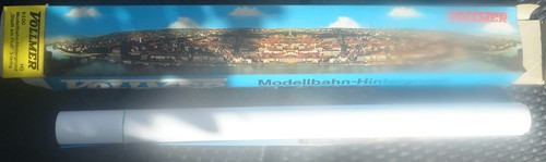 Vollmer 6100 (pista H0) fondo de modelismo ferroviario - ciudad junto al río + embalaje original - Imagen 3 de 5
