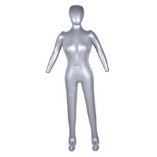 Female Full Body Realistic Mannequin Display Head Turns Dress With Base NEW