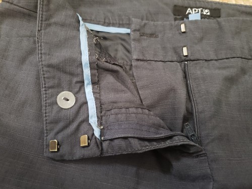Apt 9 Dress Pants Women's 6 Gray Pockets Modern Fit Straight Leg Flat Front - Picture 3 of 8