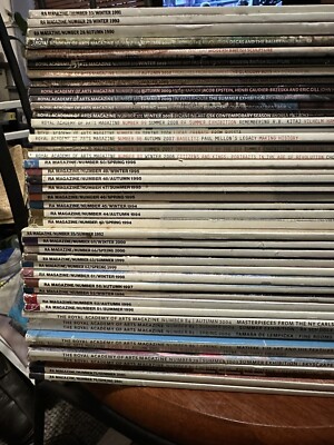 10 RA Magazine , Royal Academy of Arts Lot Various Editions  Early '90s To 2009
