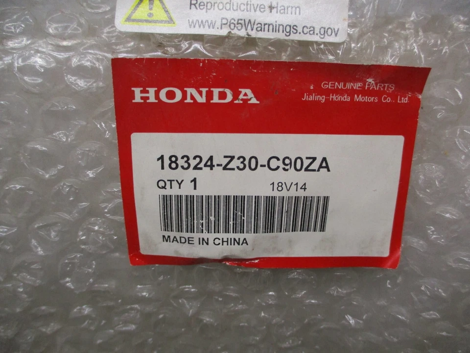 CONJUNTO PROTECTOR HONDA 18324-Z30-C90ZA Foto 2 de 4