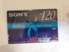 Sony 8mm Standard 120 min P6-120MPR Video Cassette Tape Factory Sealed Brand New