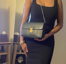 Louis Vuitton Dark Green Taiga Clutch