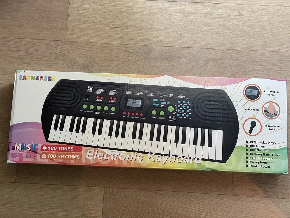 Sanmersen electronic keyboard deals