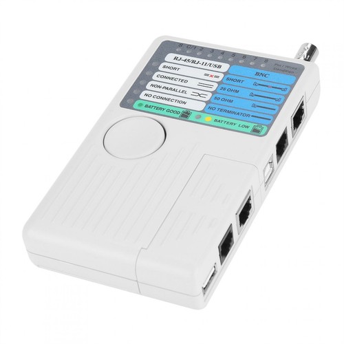 Remote RJ11 RJ45 USB BNC LAN Cable Tester For UTP STP LAN Cables - Picture 6 of 12