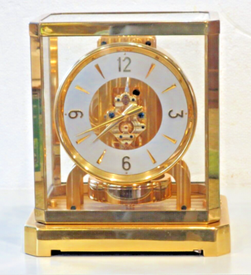 CLEAN SERVICED 1940s JAEGER LECOULTRE*ATMOS II*MANTLE CLOCK#20XXX