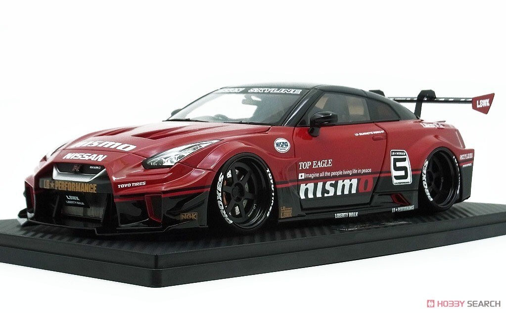 1/18 IG ignition #IG2723 LB-WORKS Nissan GT-R R35 type 2 Red 1/18 IG ignition #IG2723 LB-WORKS Nissan GT-R R35 type 2 Red