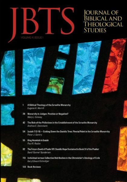 Biblical and Theological Studies Journal - Issue 4.1-image