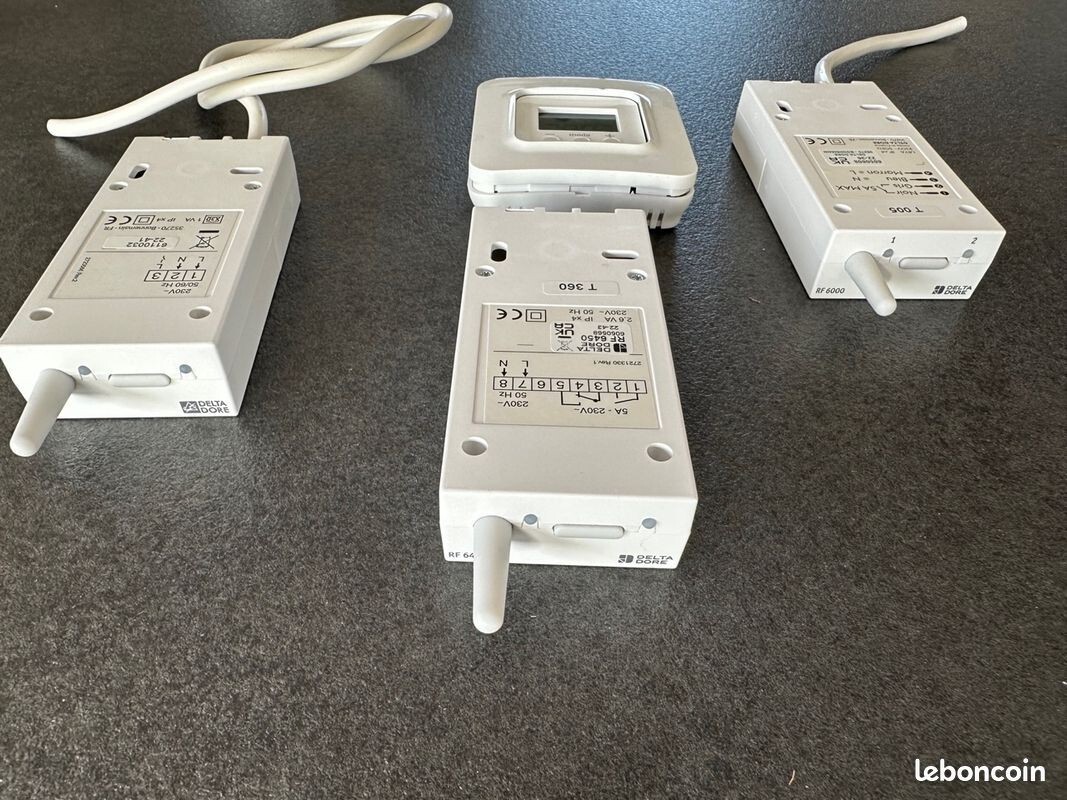 Gestionnaire Delta Dore PAC réversible avec programmation sans fil