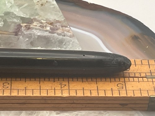 Vintage Sheaffer Balance Fountain Pen Black/Gold Trim 14K Extra Fine nib--301.25 - Picture 12 of 12